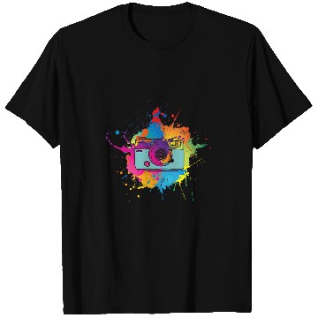 Discover Photography photographer photo camera colourful camera T-Shirts