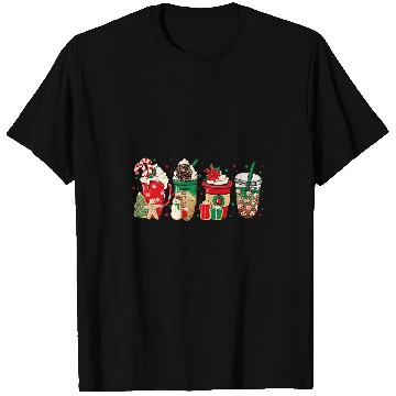 Discover Dog Cocker Spaniel Lover Hot Cocoa Chocolate Coffee Christmas T-Shirts