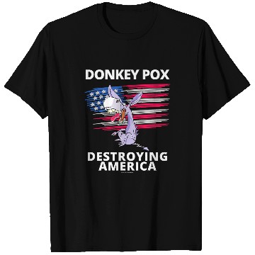 Discover Donkey Pox Destroying America AntiBiden Conservative T-Shirts