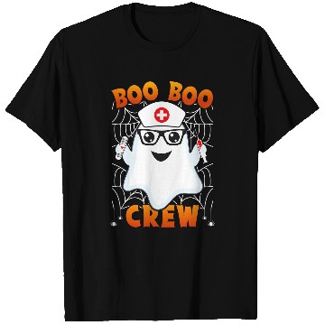 Discover Boo Boo Crew Nursing Halloween Funny T-Shirts
