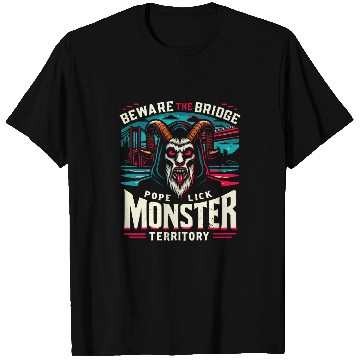 Discover Pope Lick Monster Legendary Creature Cryptozoology Cryptid 5 T-Shirts