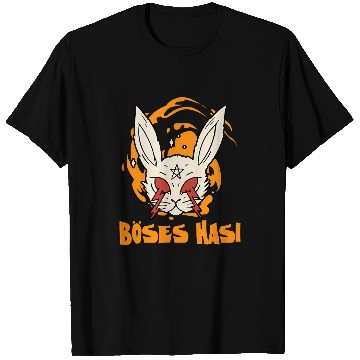 Discover Skeletons Skulls Evil Hasi Halloween Costume Horror Bunny Evil Rabbit Skull T-Shirts