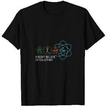 Discover Professor Chemist Elements Scientist periodic Table Student 1 T-Shirts