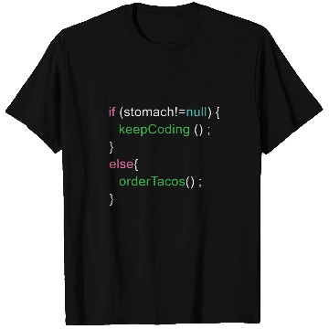 Discover Software Code Programmer Engineer Tacos Lover Geek Nerd T-Shirts