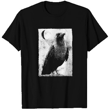 Discover Alternative Clothes Aesthetic Goth Women 2Crow Graphic T-Shirts