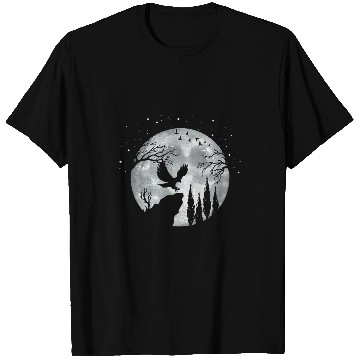 Discover Flying Bald Eagle Night Sky 2Silhouette eagless Eagle T-Shirts