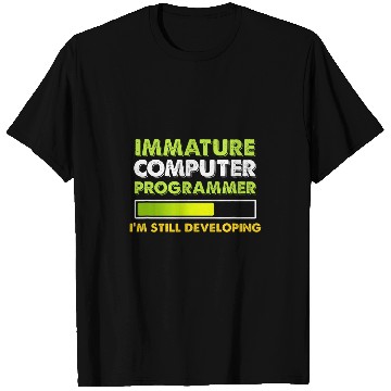 Discover Immature Computer Programmer Programming Expert Graphic T-Shirts