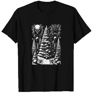 Discover Frightful Festive Forest Gothic Winter T-Shirts