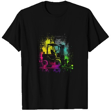 Discover Forklift operator forklift truck 3 T-Shirts