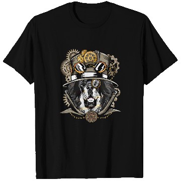 Discover Mastiff Dog Medieval Victorian Gothic Steampunk T-Shirts