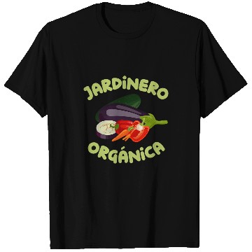 Discover Gardener Organic Gardening Eggplant Pepper Vegetables T-Shirts