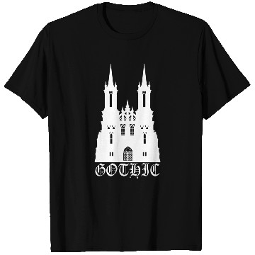 Discover Gothic Architecture Architect Construction Architectural T-Shirts