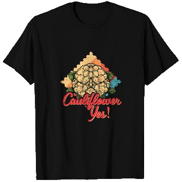 Discover Cauliflower Yes Funny Vegetable Gardener 5 T-Shirts