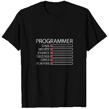 Discover Software Engineer with the inscription Programmer T-Shirts