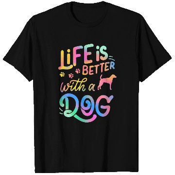 Discover American Foxhound Life is Better with my Dog Mom Dad T-Shirts