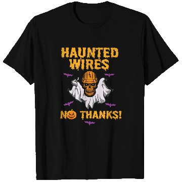 Discover Halloween Electrician Powerline Electrical Tools Electricity 6 T-Shirts