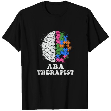 Discover ABA Therapist Applied Behavior Analysis Neurodiversity 1 T-Shirts
