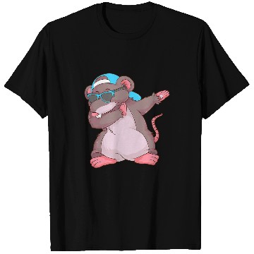 Discover Funny Dabbings Mouse Cute Dab Dance Move Animal Rodent Gift T-Shirts