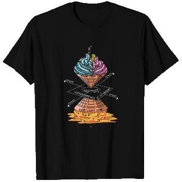 Discover Science Day Physics Major Student Chemistry Ice Cream T-Shirts
