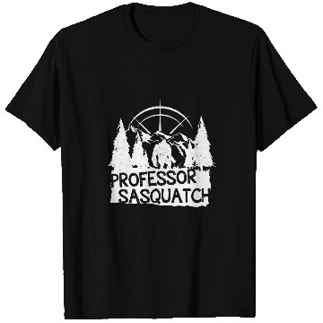 Discover Professor Bigfoot Sasquatch Unique T-Shirts