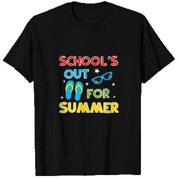 Discover Schools Out For Summer Teacher Summer 3 T-Shirts