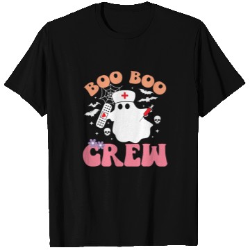 Discover Boo Boo Crew quote nurses cool Halloween nurses Costume T-Shirts