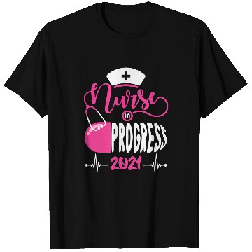 Discover Nursing Student Graduation In Progress nurses Grad Class 2 T-Shirts