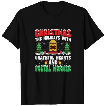 Discover Mailman Postman xmass Christmas Holidays with Postal Worker T-Shirts