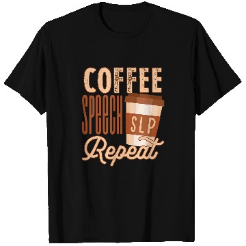 Discover Coffee Speech Language Pathology SLP Speech Pathologist SLPA T-Shirts