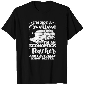 Discover Economics Teacher T-Shirts