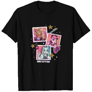 Discover Kids Monster High Student Photo Character Grid T-Shirts