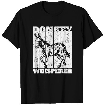 Discover Donkey Whisperer Donkeys Burro Farmer T-Shirts