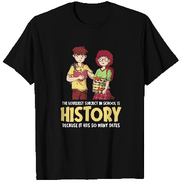 Discover Funny History Joke for Teachers and Students History Buff 2 T-Shirts