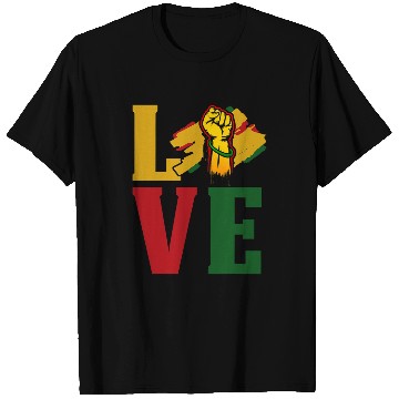 Discover Black Love History Afrocentric African American Empowerment T-Shirts
