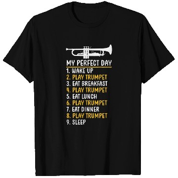 Discover Funny Trumpet Trumpeter Music Band Trumpet 1 T-Shirts