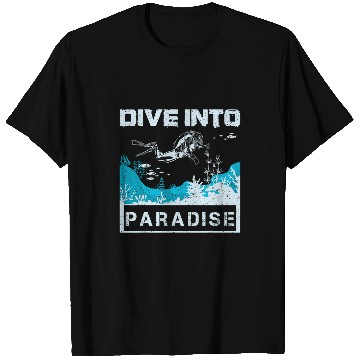 Discover Dive into Paradise T-Shirts
