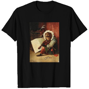 Discover Funny Violin Chimpanzee Monkey vintages Violin Fiddle Chimp Funny Monkey T-Shirts