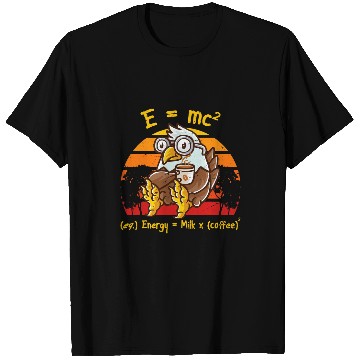 Discover Coffee Nerd Math Formula Teacher Coffee Mug Bald Eagle T-Shirts