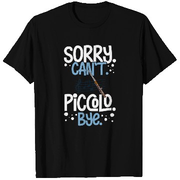 Discover Funny Flute Piccolo Instrument Music Flute Player Beginner Lesson 8 T-Shirts