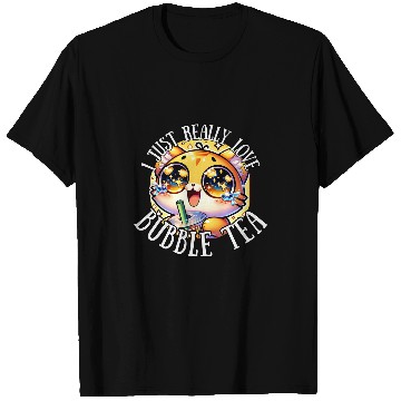 Discover Bubble Tea Kawaii Cat Boba Tea T-Shirts