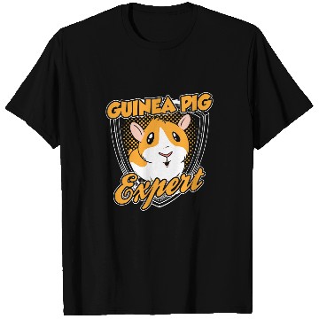 Discover Guinea Pig Expert Cute Lover Pet Animal T-Shirts
