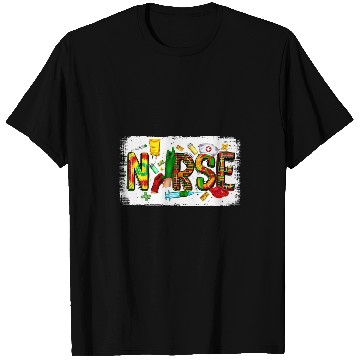 Discover Black nurses Afro Magic Melanin Black History Juneteenth T-Shirts