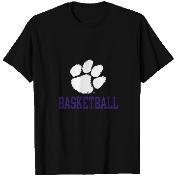 Discover Sport Basketball Clemson Tigers Basketball Icon Orange Officially Licensed T-Shirts