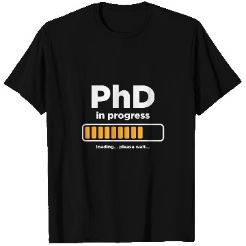 Discover Future PhD medicals Doctor In Progress Bar Student Graduation T-Shirts