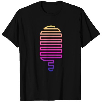 Discover Ice Cream Lover Ice Cream Line Illustration T-Shirts