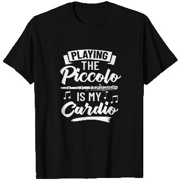 Discover Funny Flute Piccolo Instrument Music Flute Player Beginner Lesson 16 T-Shirts