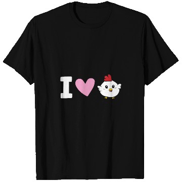 Discover Chickens Love I Love Chickens T-Shirts