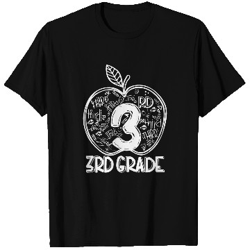 Discover Third Grade Squad Kids Teacher Team 3rd Grade Back to School T-Shirts