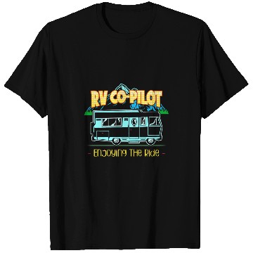 Discover rv copilot camper vacation road trip navigator 4 T-Shirts