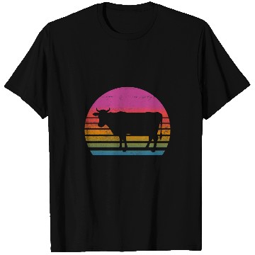 Discover Cow Lover 80s cow T-Shirts